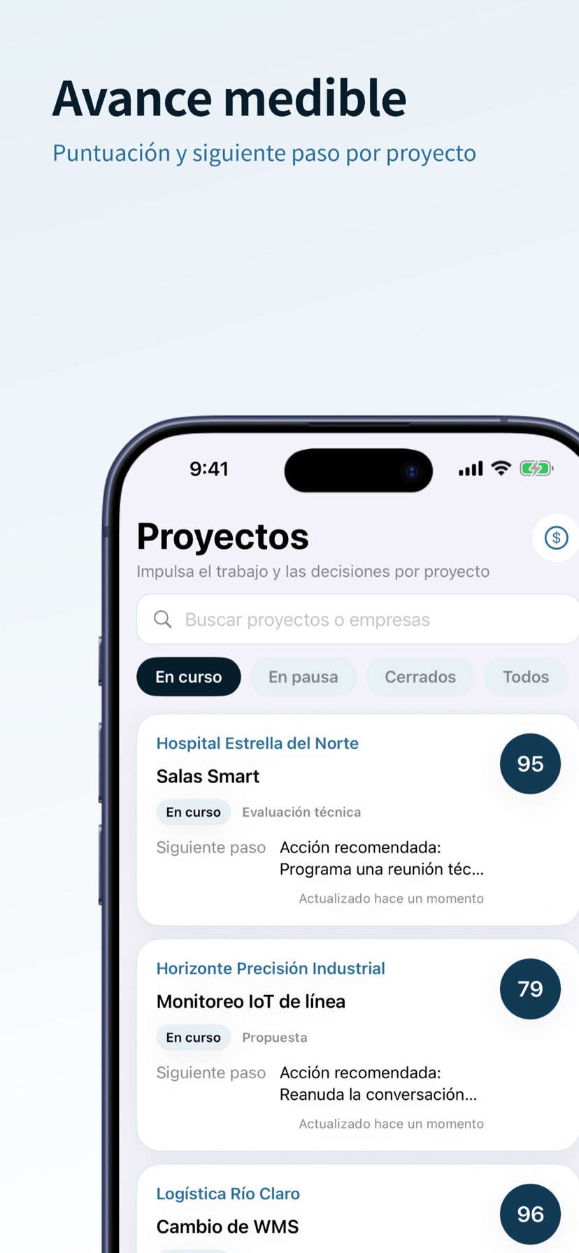 Lista de proyectos de VINEQRA